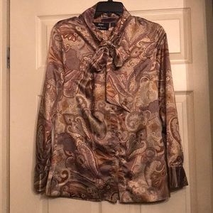 Dennis Basso Silk Shirt